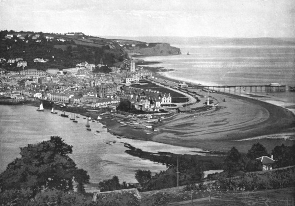Teignmouth, c1900. Artist: George Denney.