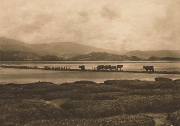 'The Dovey at Ynyslas', 1902. Artist: Unknown.