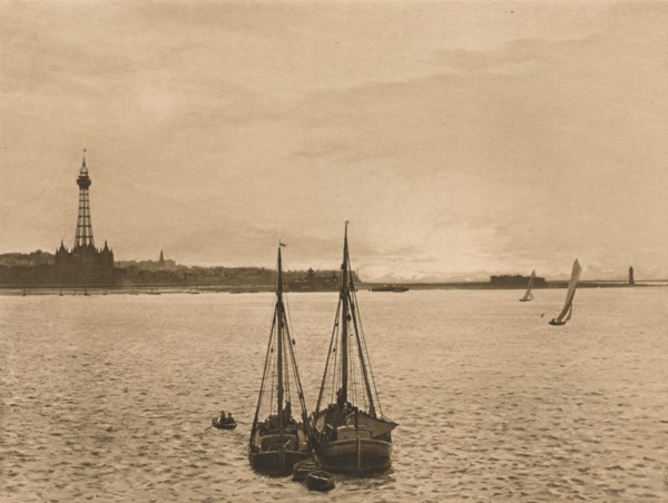 'The Mersey at New Brighton', 1902. Artist: Unknown.