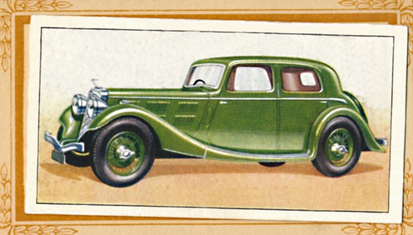 'Triumph-Gloria Two-Litre Vitesse Saloon', c1936. Artist: Unknown.