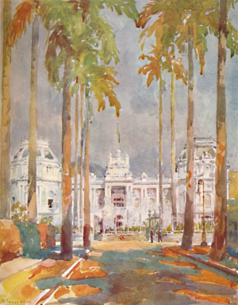 'Guanabara Palace. - Residence of President Marshal Hermes da Fonseca', 1914. Artist: Unknown.