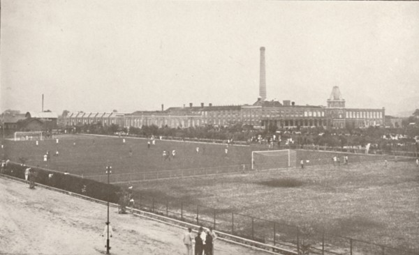 'The Bangu Football Grounds: Central Railway', 1914. Artist: Unknown.