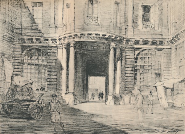 'Double-lined with forlorn palaces', c1927, (1927). Artist: Henry Franks Waring.