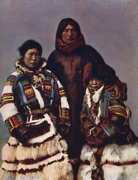 Samoyeds of Novaya Zemlya, 1912. Artist: Unknown.