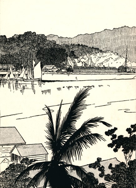 'Port Antonio, Jamaica', 1912. Artist: Charles Robinson.