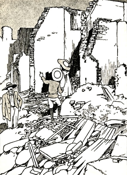 'After the Earthquake', 1907 (1912). Artist: Charles Robinson.