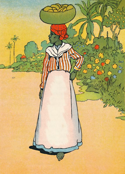 'A Street in Jamaica', 1912. Artist: Charles Robinson.
