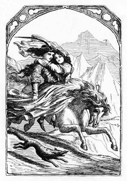 'The Golden Bird', 1901. Artist: Edward Henry Wehnert.