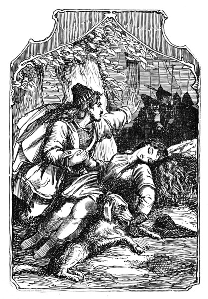 'The Twelve Hunters', 1901. Artist: Edward Henry Wehnert.
