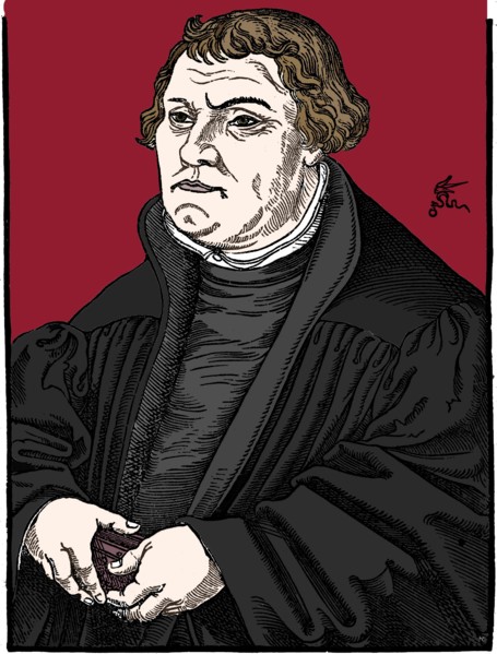 Martin Luther German Protestant reformer, 1546. Artist: Unknown.