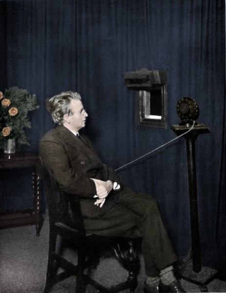 John Logie Baird (1888-1946), Scottish electrical engineer and pioneer of television, 1920s Artist: Unknown.
