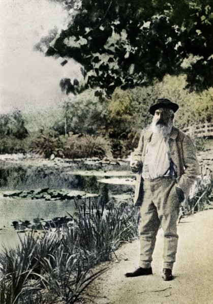 'Claude Monet, Giverny', 1905. Artist: Jacques-Ernest Bulloz.