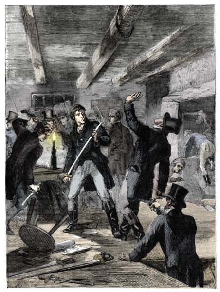 The arrest of the Cato Street conspirators, 1820 (c1895). Artist: Unknown.