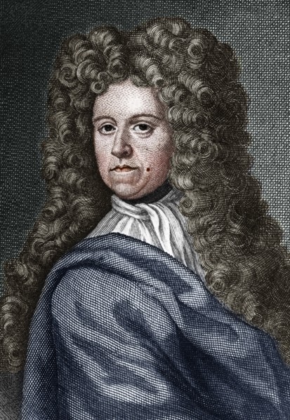 Daniel Defoe, English writer, journalist and spy, (19th century). Artist: Unknown.