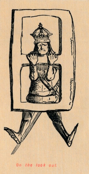'On the look out', . Artist: John Leech.