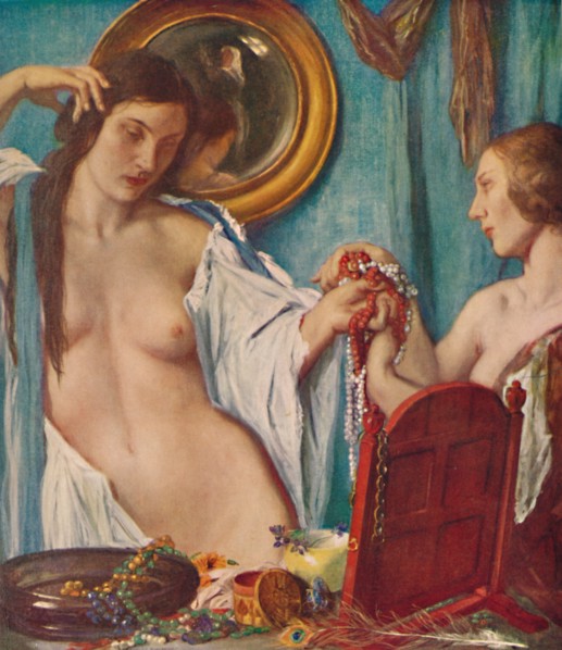 'The Toilet', 1927, (1931). Artist: Charles Shannon.