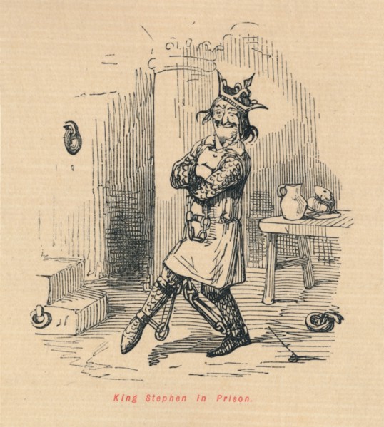 'King Stephen in Prison', c1860, (c1860). Artist: John Leech.