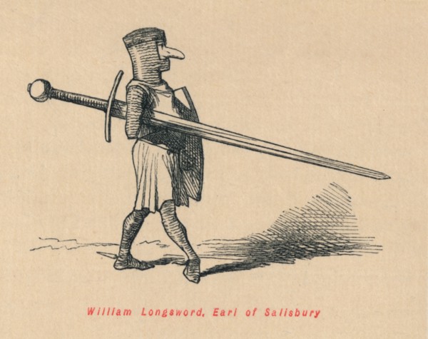 'William Longsword, Earl of Salisbury', c1860, (c1860). Artist: John Leech.