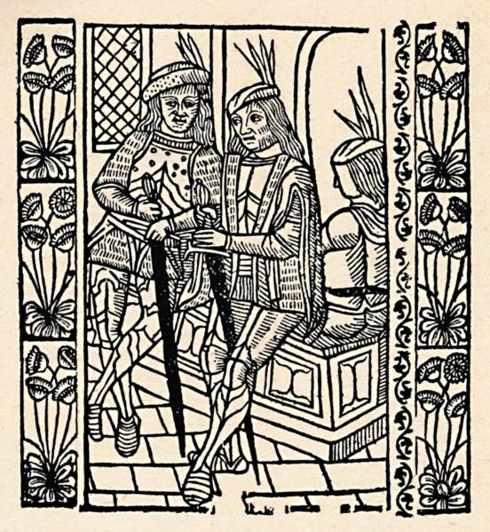 The Dystruccion of Jherusalem, by Vaspazian and Tytus', c16th century, (1923). Artist: Wynkyn de Worde.