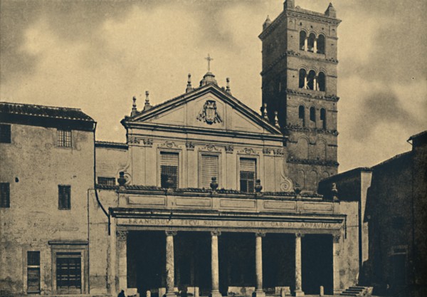 'Roma - St. Caecilia's Church', 1910. Artist: Unknown.