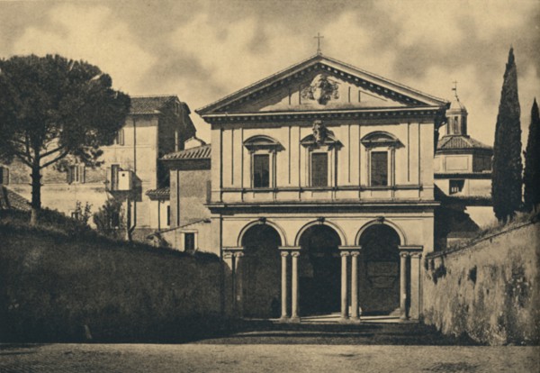 'Roma - Basilica of S. Sebastian on the Appian Way', 1910. Artist: Unknown.