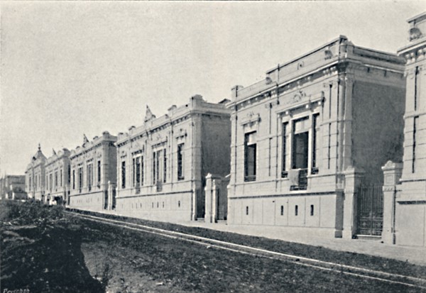 'Rua Conselheiro Nebias', 1895. Artist: Paulo Kowalsky.