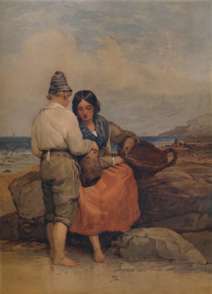 'Shrimpers', 19th century, (1935). Artist: Edward Duncan.