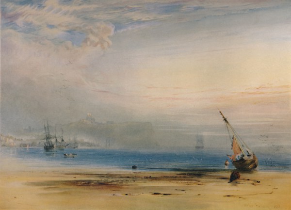 'Scarborough from across the Bay', 1850, (1935). Artist: Anthony Vandyke Copley Fielding.