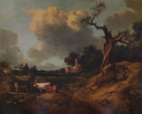 'Elmsett Church, West Suffolk', 18th century, (1935). Artist: Thomas Gainsborough.