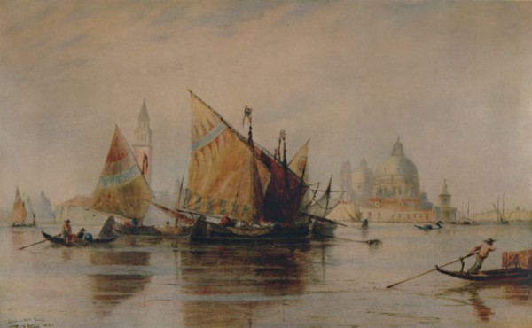 'Santa Maria della Salute, Venice', 1880, (1935). Artist: Thomas Bush Hardy.