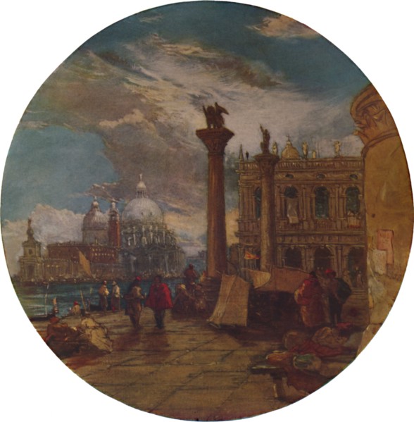 'The Piazza of St. Mark's Venice', 1853, (1935). Artist: James Holland.