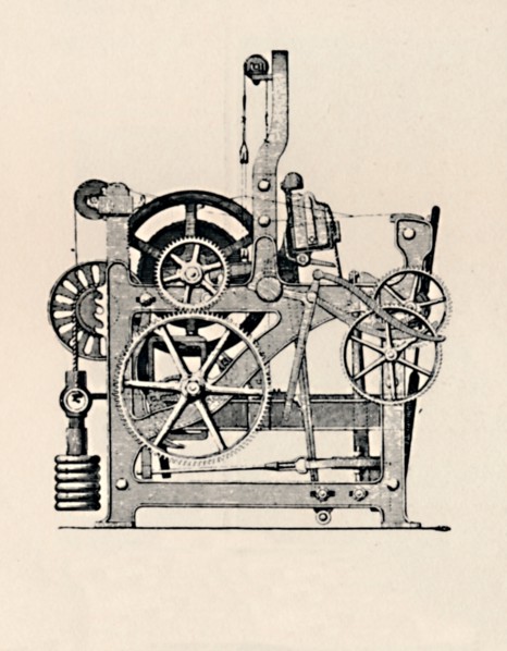 'Power Loom (Side View)', 1836, (1904). Artist: Unknown.