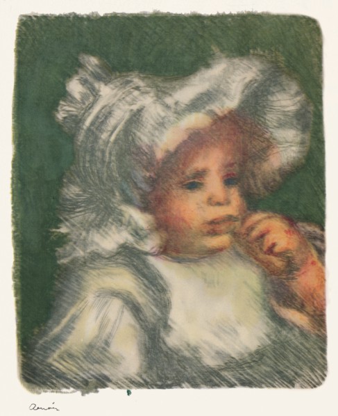 'The Child with the Biscuit', c.1898-1899, (1946). Artist: Pierre-Auguste Renoir.