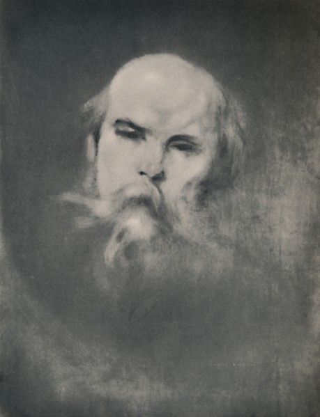 'Paul Verlaine', c.1891, (1946).  Artist: Eugene Carriere.
