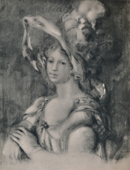 'Half-Length Portrait of Dieterle', c.1899, (1946). Artist: Pierre-Auguste Renoir.