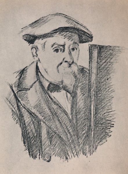 'Portrait of the Artist', c.1900, (1946).  Artist: Paul Cezanne.