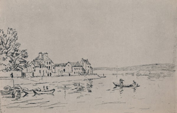'The Banks of Loing', c.1880s, (1946). Artist: Alfred Sisley.