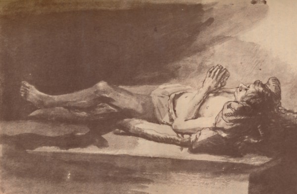 'Rembrandt - Study of a Recumbent Model', 1903. Artist: Rembrandt Harmensz van Rijn.