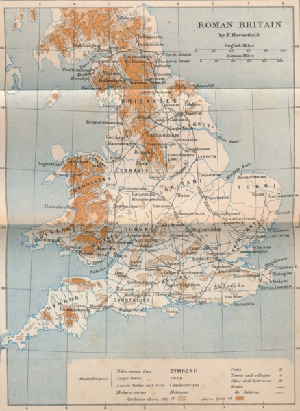 'Roman Britain', 1902. Artist: FS Weller.