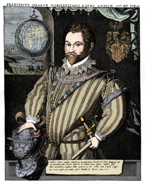 Sir Francis Drake, 16th century, (1910). Artist: Unknown.