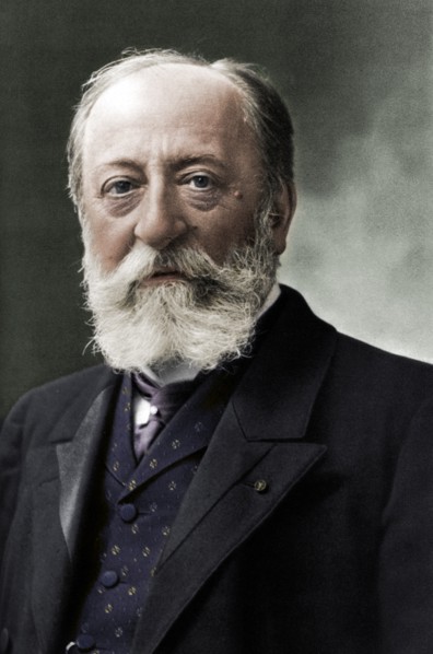 Camille Saint-Saens (1835-1921), French composer, organist, conductor, and pianist of the Romanti Artist: Nadar.