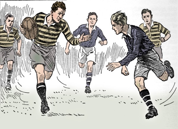 'Rugby Football', 1937. Artist: Unknown.