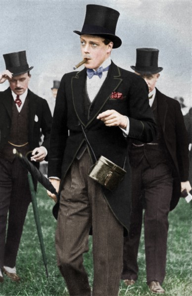 'Derby Day, 1926: His Majesty, Ryder Cup contest at Southport', (1936) Artists: Unknown, King George V.