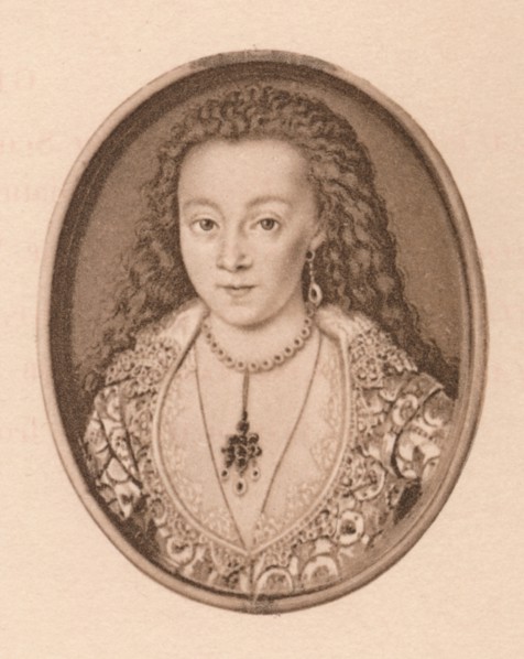 'Portrait - Arabella Stewart', c16th century, (1904). Artist: Isaac Oliver I.