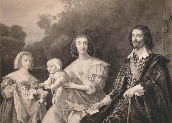 'George Villiers, Duke of Buckingham and Family', 1628, (1904). Artist: Gerrit van Honthorst.