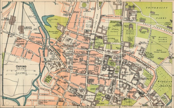 'Oxford', c20th Century. Artist: John Bartholomew.