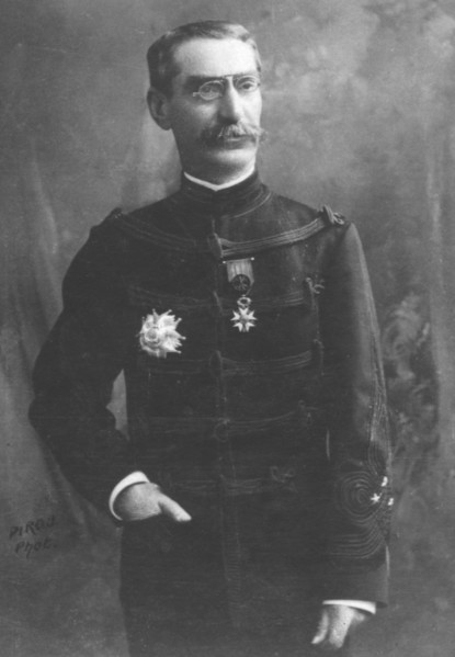 'General Gallieni', c1893. Artist: Eugene Pirou.