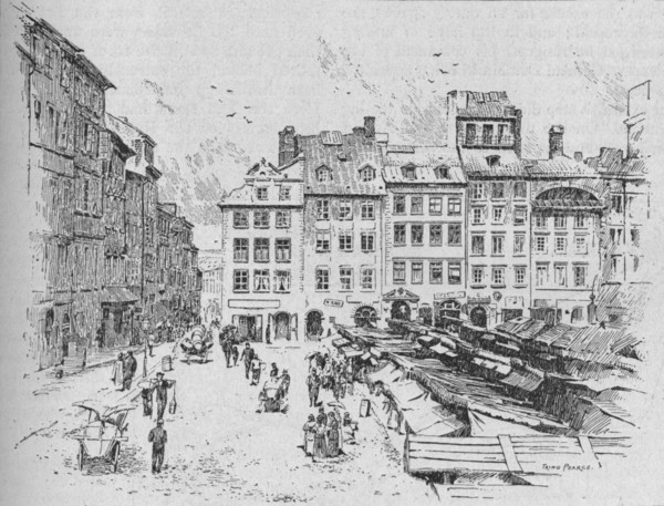 'Old Town, Warsaw', 1902. Artist: Tring Pearce.