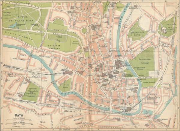 'Bath' c20th Century. Artist: John Bartholomew.