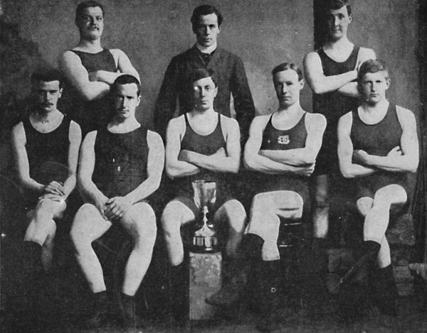 'Scotch and Irish Champions ', 1900 Artist: FP D'Arcy.